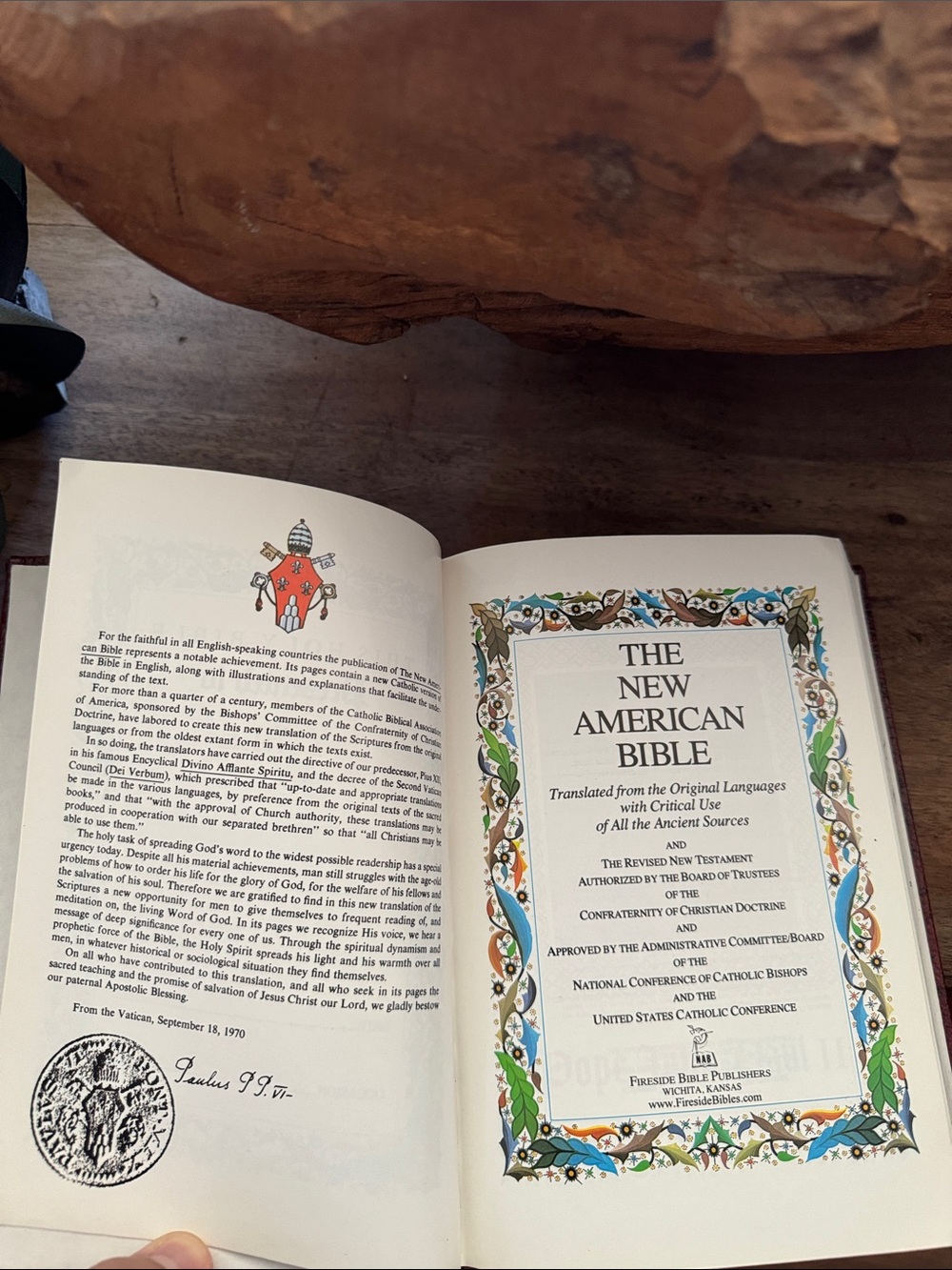Holy Bible - The New American Bible - Picture 9 of 11